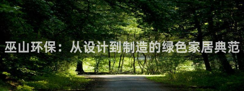 杏耀注册登录：巫山环保：从设计到制造的绿色家居典范