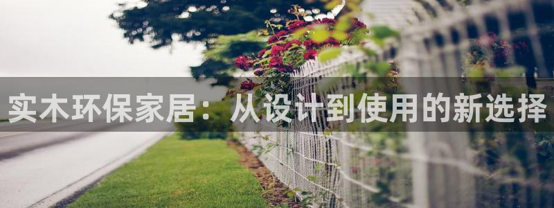杏耀测速娱乐：实木环保家居：从设计到使用的新选择