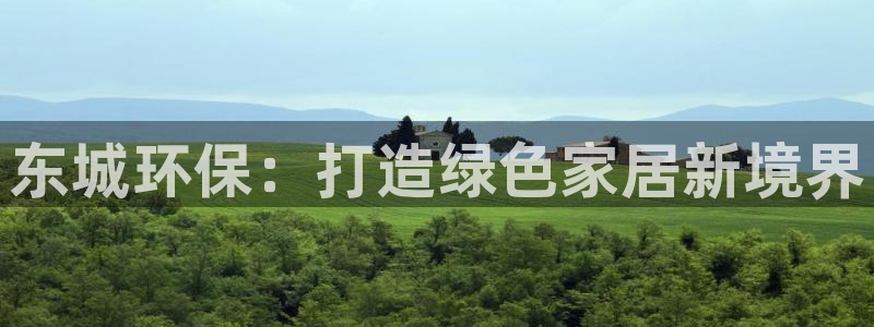 杏耀平台代理注册：东城环保：打造绿色家居新境界